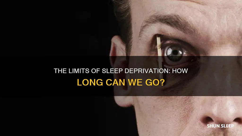 how logn can a person survive without sleep
