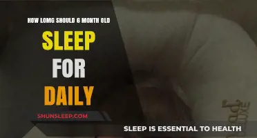 A Healthy Sleep Schedule for Your 6-Month-Old Baby