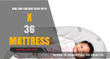Safe Sleep Duration for Babies on 18 x 36 Mattresses