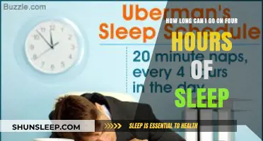 Sleepless Nights: The Surprising Truth About Functioning on Just Four Hours of Rest