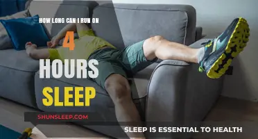 Sleepless Strides: Unraveling the Limits of Running on 4 Hours of Sleep