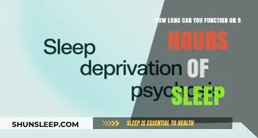 Sleepless Nights: The Surprising Truth About Functioning on Just 5 Hours of Rest
