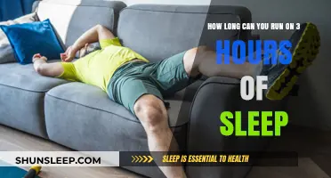 Sleepless Strides: Unraveling the Limits of Running on Just 3 Hours of Rest