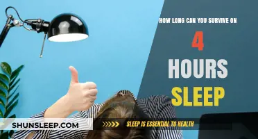Sleepless Nights: Unraveling the Mystery of 4-Hour Survival