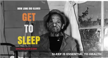 Slaves' Sleep Deprivation: Uncovering the Harsh Reality of Rest in Bondage