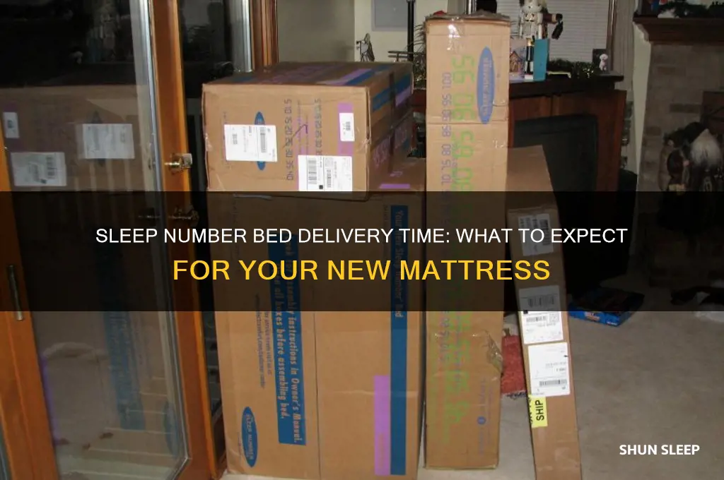 how long does it take to get sleep number bed