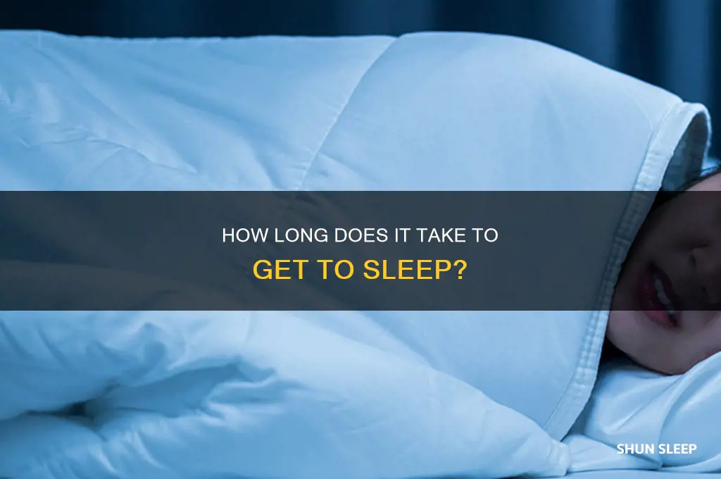 how long does it take to get to sleep