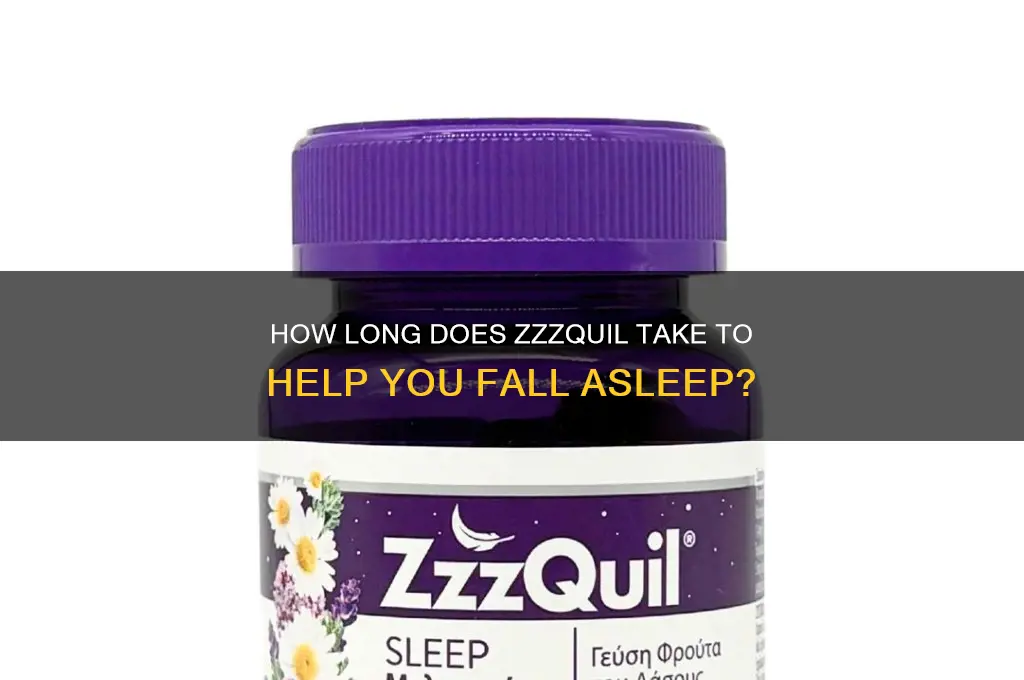how long does zzzquil get you to sleep