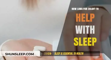 Zoloft and Sleep: How Long Until You Notice Improvement?