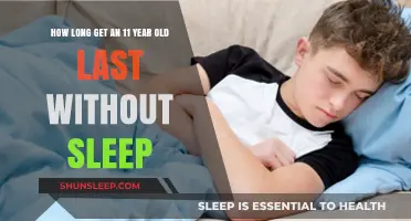 How Long Can an 11-Year-Old Safely Go Without Sleep?