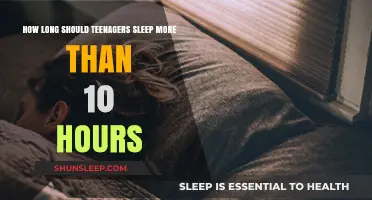 Unlocking Teen Potential: The Power of More Than 10 Hours of Sleep