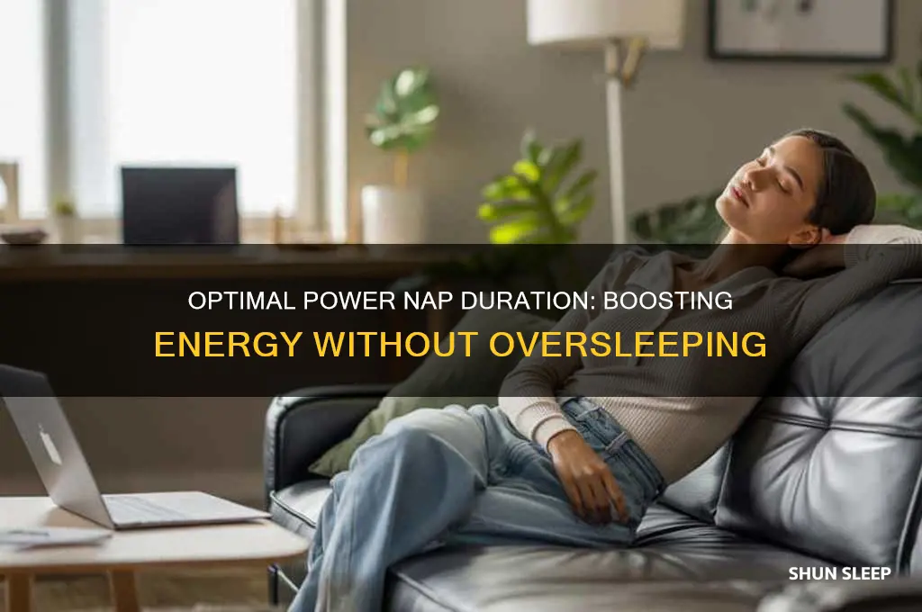 how long should the average human get a power sleep