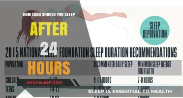 Rejuvenating Rest: Optimal Sleep Duration After a 24-Hour Cycle