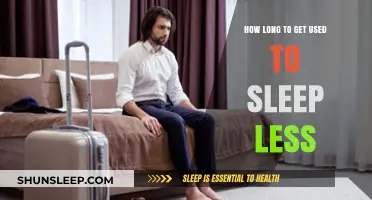 Adapting to Less Sleep: How Long Does Adjustment Take?