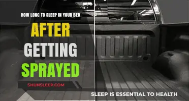 Post-Spray Bed Rest: How Long Should You Wait to Sleep?