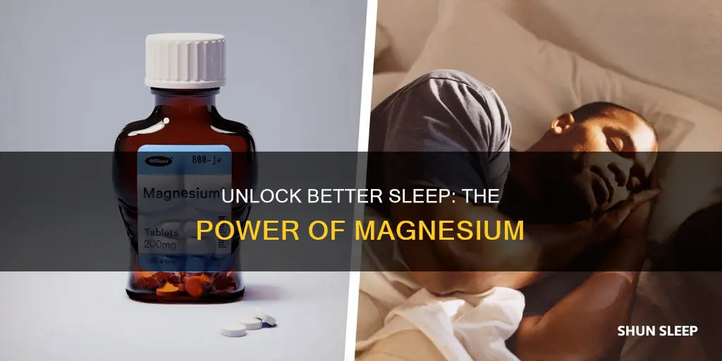 how magnesium could be the secret to better sleep