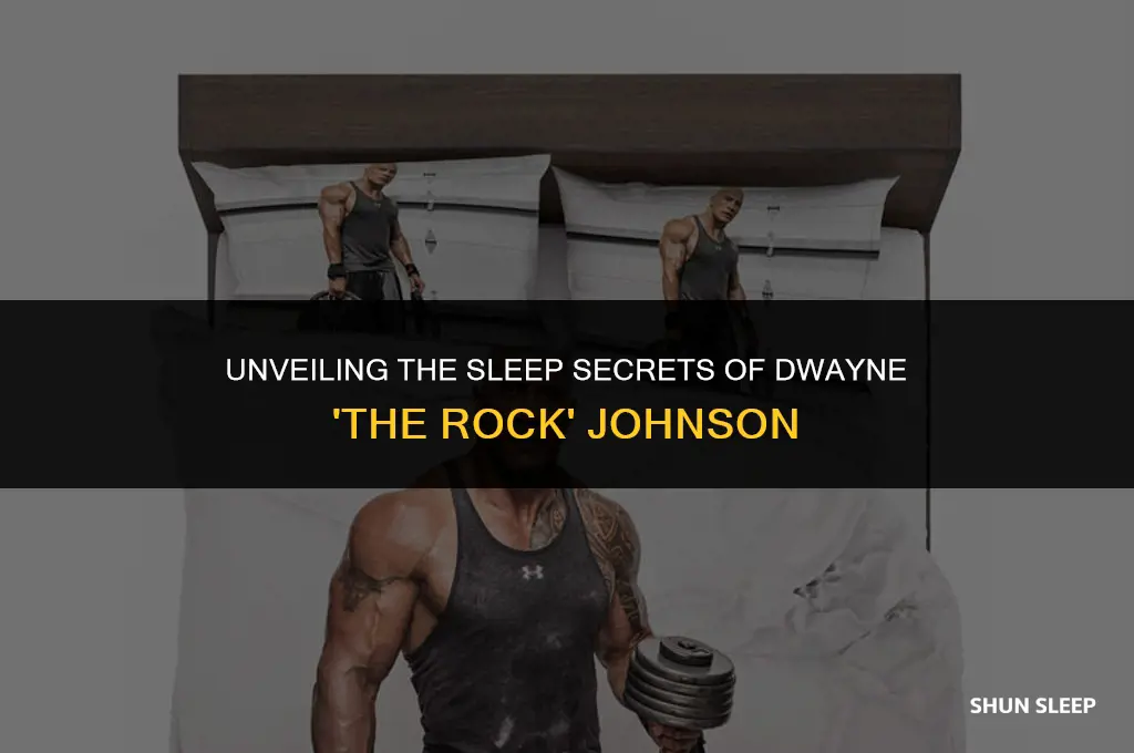 how mamy hours does the rock sleep