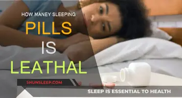 Sleeping Pills: Lethal Dosage and Risks