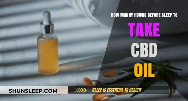 Optimizing Rest: The Ideal Timing for CBD Oil Before Bed