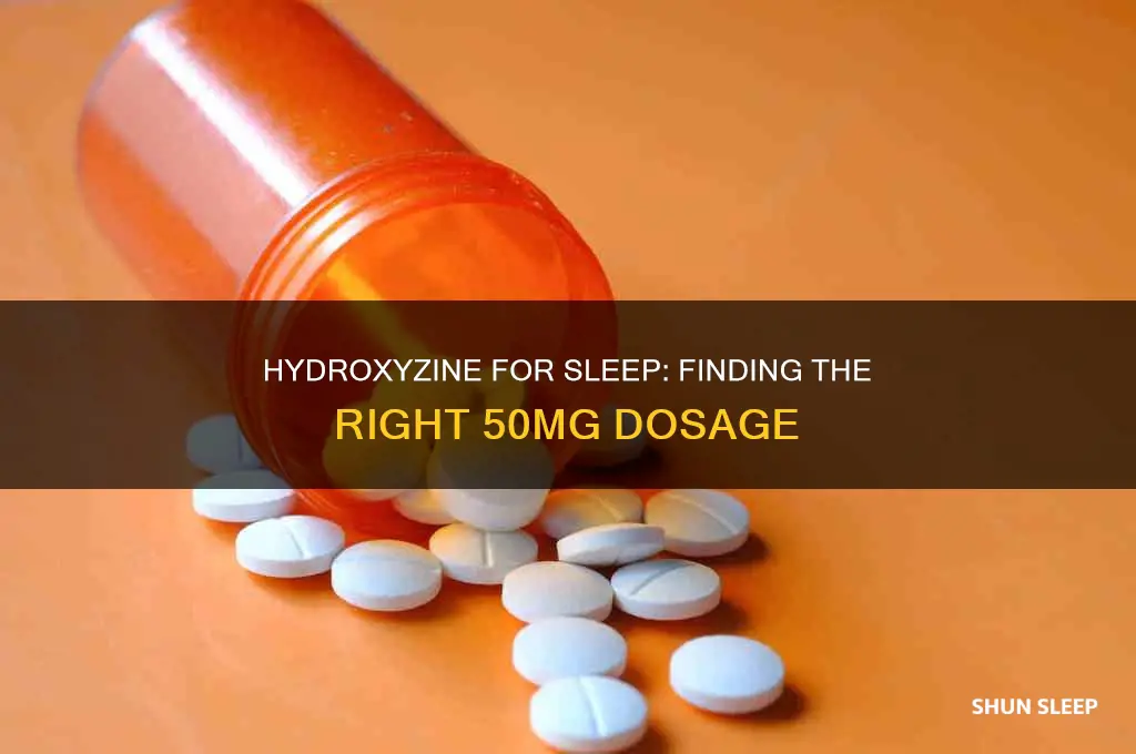 how many 50mg hydroxyzine will help you sleep