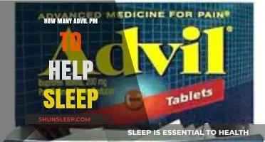 Advil PM Dosage for Better Sleep: Finding the Right Amount