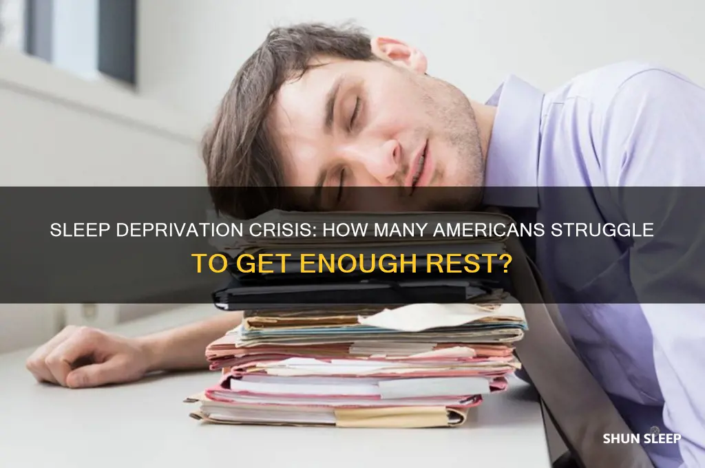 how many amaericans get dont get enough sleep