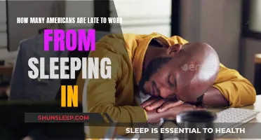 Americans Sleeping In: Late to Work