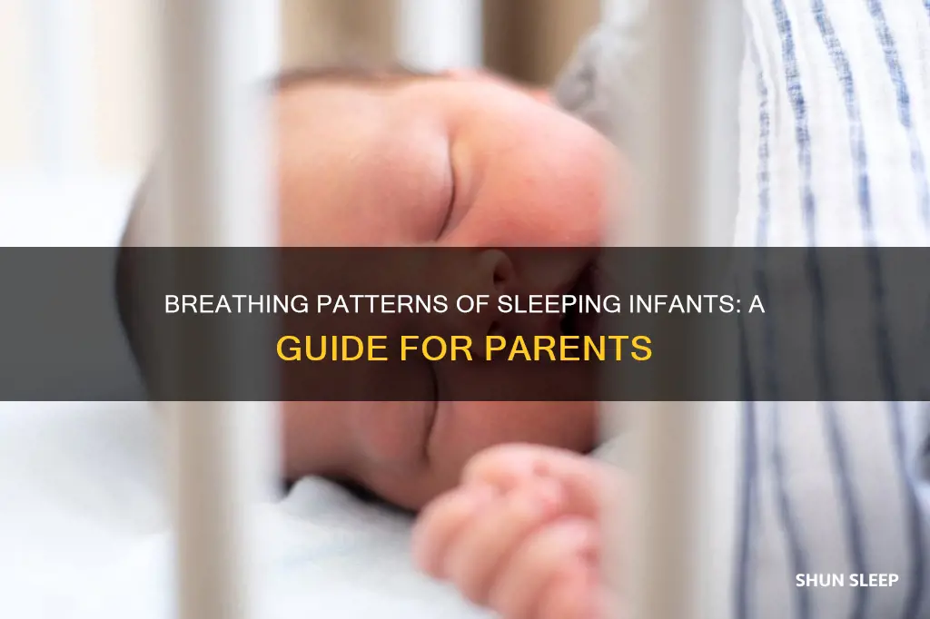 how many breaths does a sleeping 5 month old take