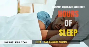 Unlocking the Secrets of Sleep: Calories Burned During 8 Hours of Rest