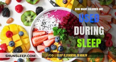 Calories Burned As You Sleep: How Many?