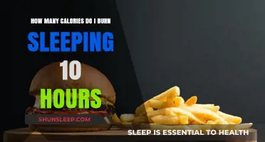 Maximizing Rest: The Surprising Calorie Burn of a 10-Hour Sleep