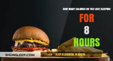 Unlocking the Secrets of Sleep: Calorie Burn During 8 Hours of Rest