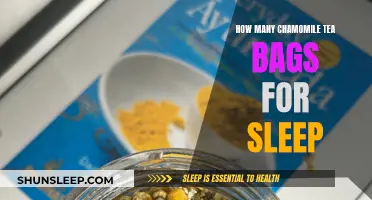 Chamomile Tea for Sleep: How Many Tea Bags?