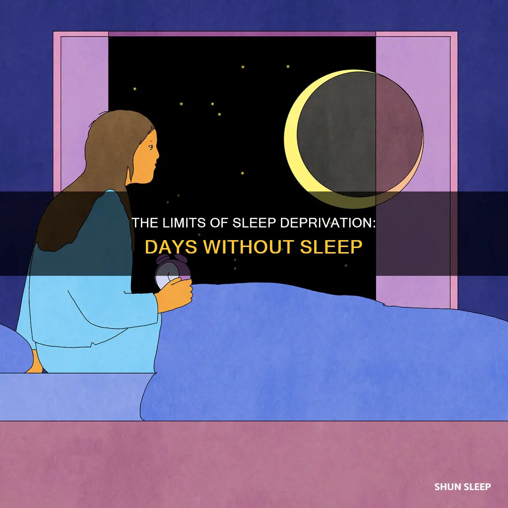 how many days can a person stay up without sleep