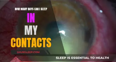 Wearing Contacts While Sleeping: Is It Safe?