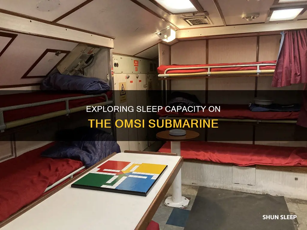 how many days can you sleep on the omsi submarine