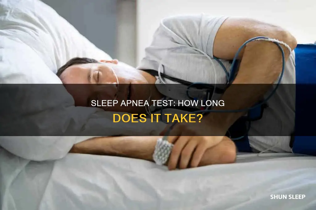 how many days for a sleep apena test