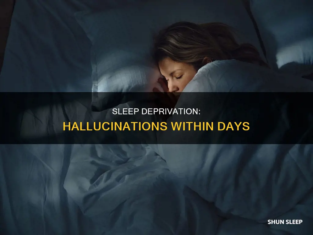 how many days of lack of sleep can hallucinations