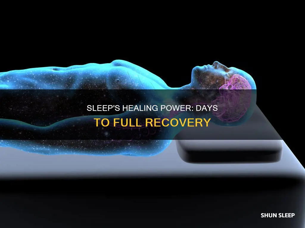 how many days of sleep until your body is healed