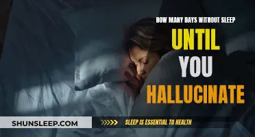 Sleep Deprivation: Hallucinating After How Many Sleepless Nights?