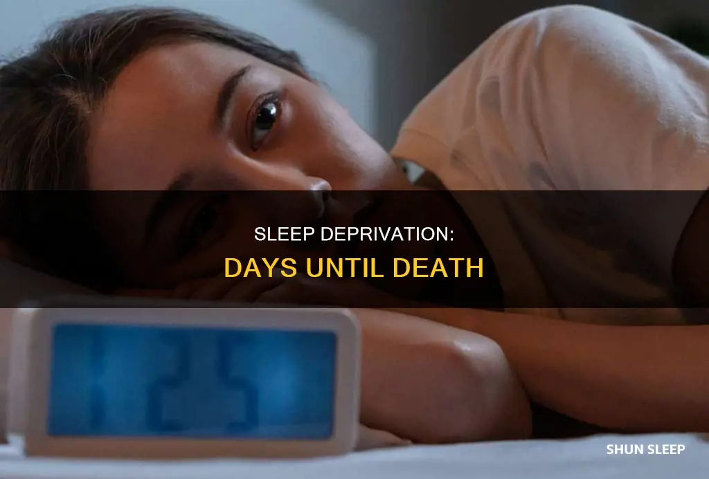how many days without sleep would kill you