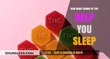 THC Dosage for Better Sleep: Finding the Right Grams