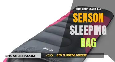 Sleeping Bag Comfort: GSM for Three Seasons