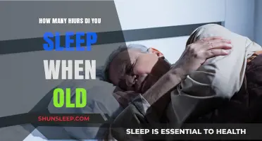 Sleep and Aging: How Many Hours Needed?