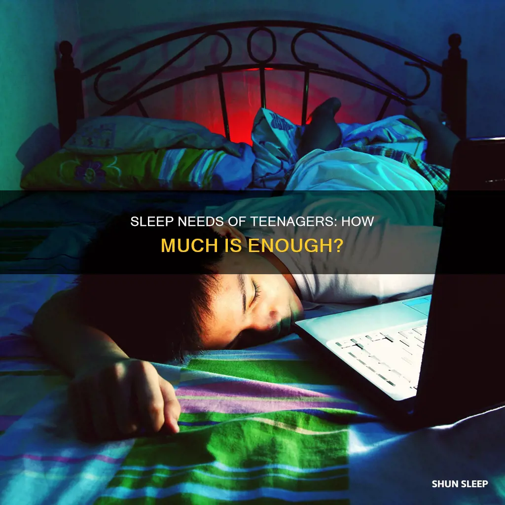 how many hoirs do teenegers need to sleep