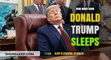 Unveiling the Mystery: Donald Trump's Sleep Habits Revealed