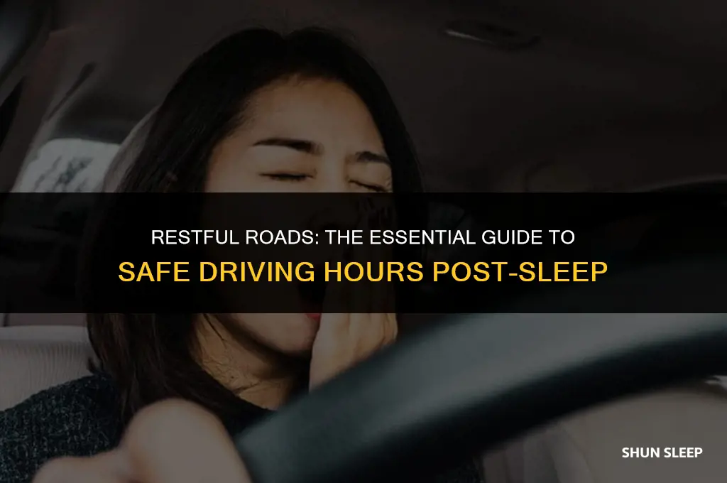 how many hour of sleep needed before driving