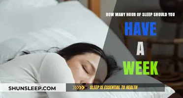 Unlocking Optimal Health: The Ideal Weekly Sleep Duration Revealed