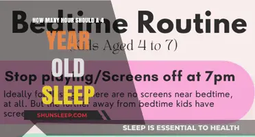 Unlocking Restful Nights: The Ideal Sleep Duration for Your 4-Year-Old