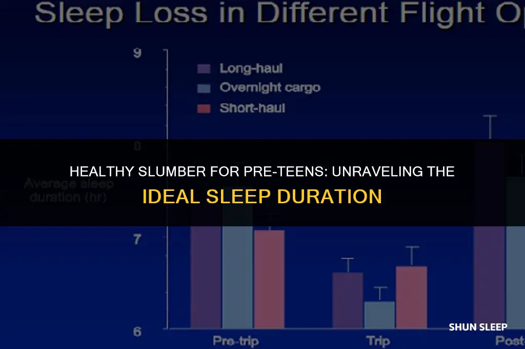 how many hours 12 year old should sleep